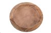 Junee Antique Gray Round Wooden Wall Art - Brixton-2