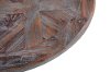 Junee Antique Gray Round Wooden Wall Art - Brixton-4