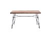 Rustic Reclaimed Wood Writing Desk and Dining Table - Brixton-1