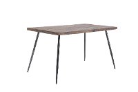 Antique Gray Wood Writing Desk and Dining Table - Brixton