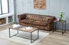 Contemporary Wooden Brown Coffee Table - Brixton