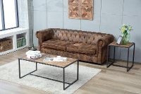 Contemporary Wooden Brown Coffee Table - Brixton