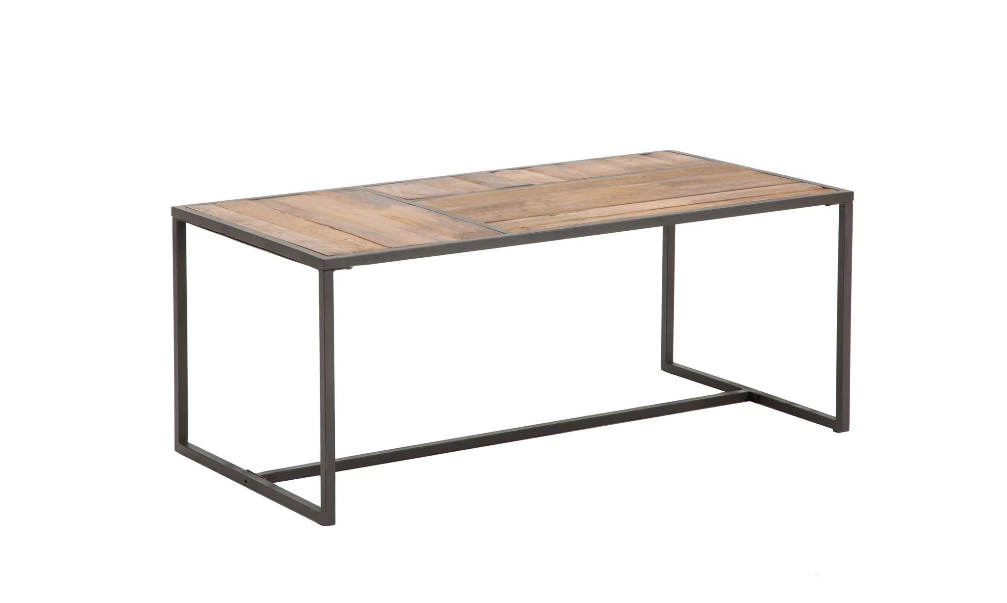 Contemporary Wooden Brown Coffee Table - Brixton-2