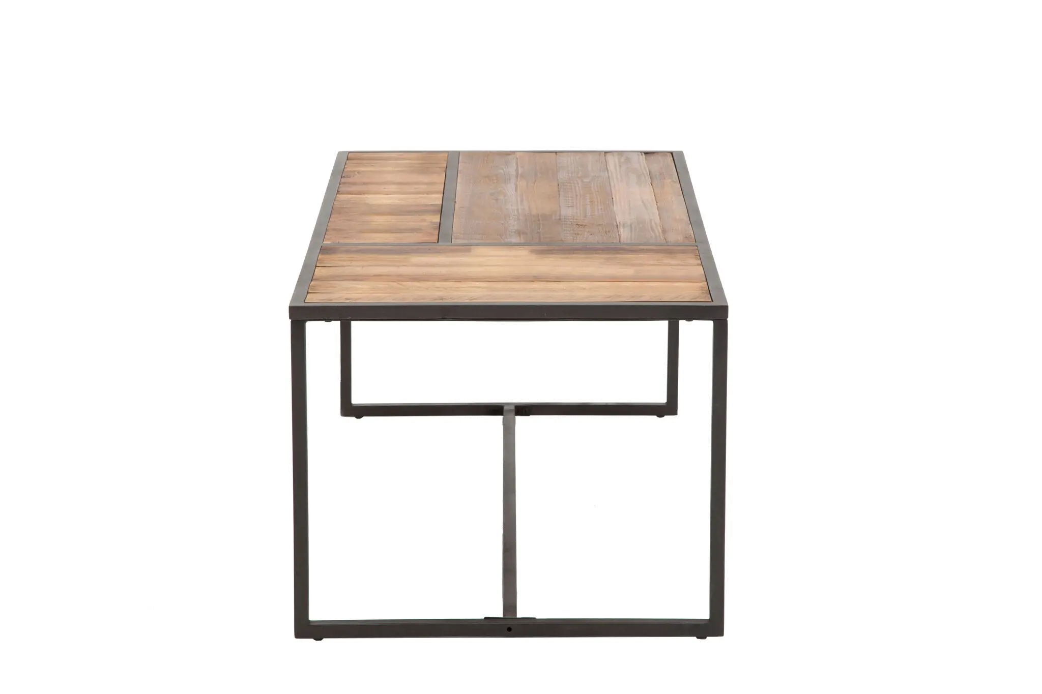 Contemporary Wooden Brown Coffee Table - Brixton-8