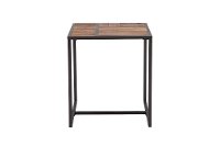 Contemporary Wooden Brown End Table - Brixton-4