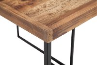 Set of 2 Wood and Metal Nesting Tables - Brixton-6