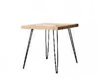 Natural Wood End Table - Brixton