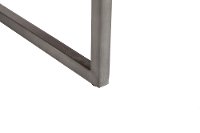 Natural Wood Brown and Metal End Table - Brixton-5