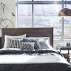 Driftwood Brown Twin Headboard & Night Table - Barnside