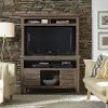 Brown Indoor/Outdoor Entertainment Center and Buffet - Concrete Chic-1