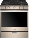 WEGA25H0HN Whirlpool Gas Range - 5.8 cu. ft. Fingerprint Resistant Sunset Bronze
