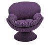 Rio Purple Pub Accent Chair - Comfort Chair -3