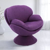 Rio Purple Pub Accent Chair - Comfort Chair