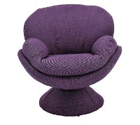 Rio Purple Pub Accent Chair - Comfort Chair -3