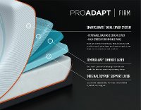 10736110 Tempur-Pedic Firm Twin Mattress - TEMPUR-PRO ADAPT-6