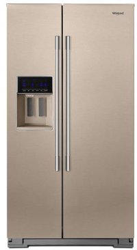 WRSA71CIHN Whirlpool 36 Inch Side-by-Side Refrigerator - Sunset Bronze