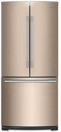 WRFA60SMHN Whirlpool French Door Refrigerator - 30 Inch Sunset Bronze