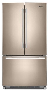 WRFA35SWHN Whirlpool French Door Refrigerator - 36 Inch Sunset Bronze