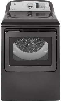 GTD65EBPLDG GE Electric Dryer with Extended Tumble - 7.4 cu. ft. Diamond Gray