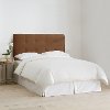 790TPRMCHC Chocolate Tufted Twin Upholstered Headboard-2