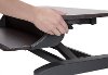 Chocolate Brown Adjustable Standing Desk-2