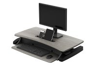 Greywood Gray Adjustable Standing Desk