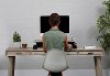 Greywood Gray Adjustable Standing Desk-6