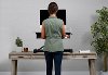 Greywood Gray Adjustable Standing Desk-7