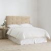 790TPRMOTM Oatmeal Tufted Twin Upholstered Headboard-2