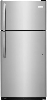 KIT Frigidaire 4 Piece Electric Kitchen Appliance Package with Top Freezer Refrigerator - Stainless Steel-2