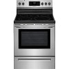 KIT Frigidaire 4 Piece Electric Kitchen Appliance Package with Top Freezer Refrigerator - Stainless Steel-3