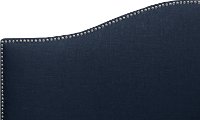 910NB-PWLNNNV Navy Nailhead Trim Twin Upholstered Headboard-4