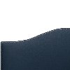 910NBBED-PWLNNNV Navy Nailhead Trim Twin Upholstered Bed-2