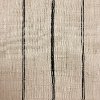 430BEDFRTGLC Cream Striped Wingback Twin Upholstered Bed-2