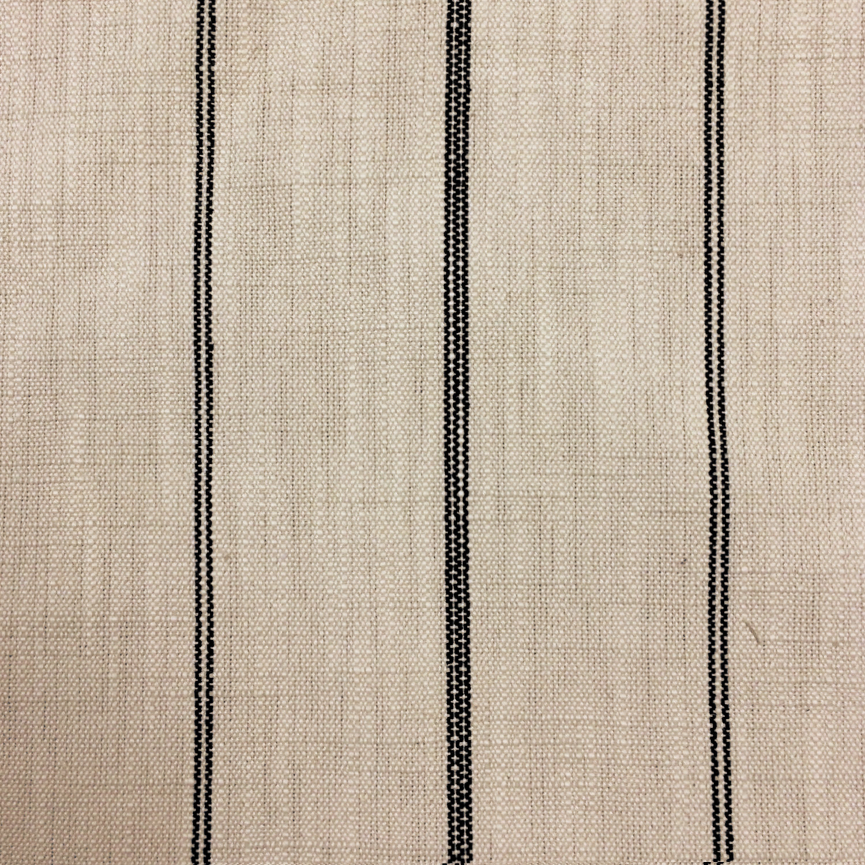 432BEDFRTGLC Cream Striped Wingback Queen Upholstered Bed-3