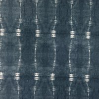 433BEDBLIND Indigo Dyed Wingback King Size Upholstered Bed-3