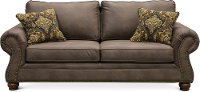 Casual Traditional Oak Brown Sofa Bed - Tahoe