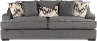 Spartan Charcoal Gray Sofa Bed