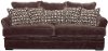 Casual Contemporary Brown Sofa Bed - Acropolis
