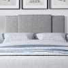 Gray Expandable Full Size, Queen, King Size Headboard