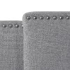 Gray Expandable Full Size, Queen, King Size Headboard-3