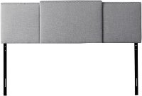 Gray Expandable Full Size, Queen, King Size Headboard-5