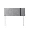 Gray Expandable Full Size, Queen, King Size Headboard-8