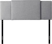 Gray Expandable Full Size, Queen, King Size Headboard-8
