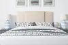 Cream Expandable Full Size, Queen, King Size Headboard
