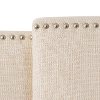 Cream Expandable Full Size, Queen, King Size Headboard-3