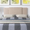 Beige Expandable Full Size, Queen, King Size Headboard-4