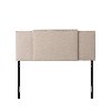 Beige Expandable Full Size, Queen, King Size Headboard-7