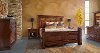 Rustic Traditional Dark Brown Nightstand - Aspen-2