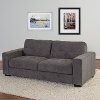 Gray Chenille Fabric Sofa - Club-2